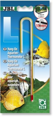 JBL Hang-on Aquarien-Thermometer L  - Навесной термометр для аквариумов с толщиной стекла до 15 мм